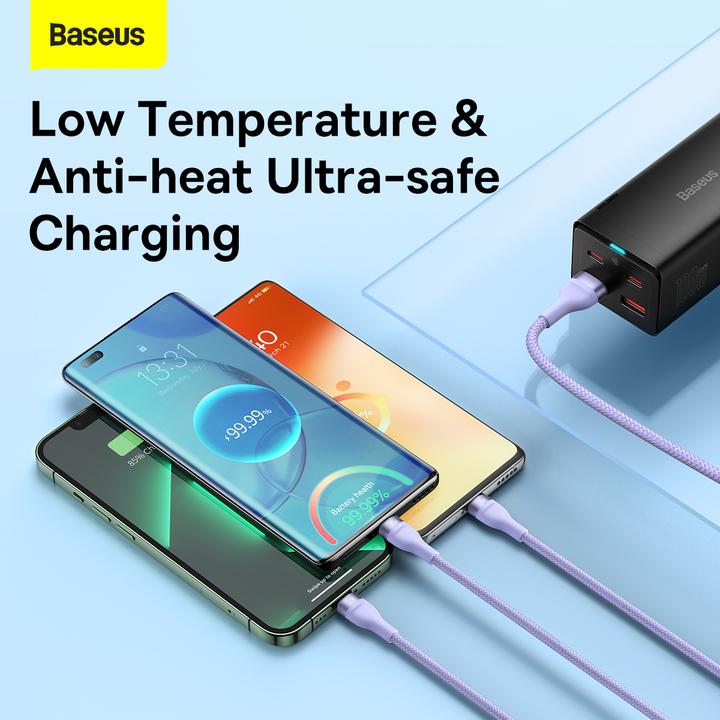 Actual product image Baseus Flash Series II (1.20 m, USB 2.0, 100 W)