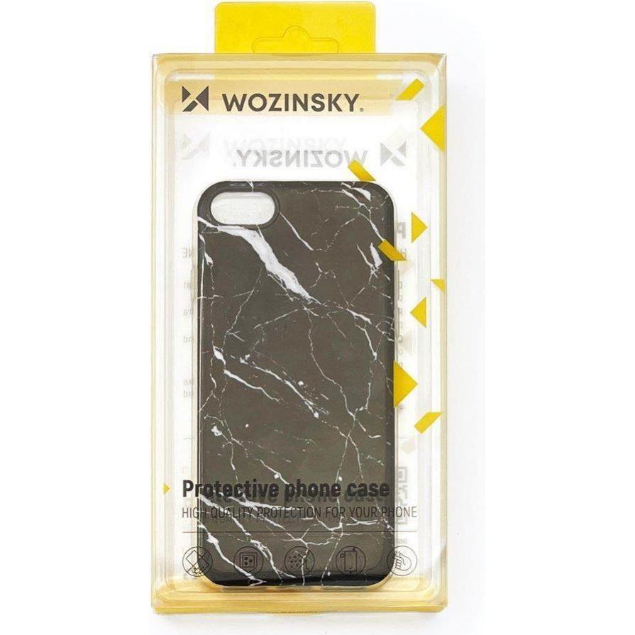 Thumbnail - Wozinsky Marble TPU cover gel marble for Samsung Galaxy A73 black (Samsung Galaxy A73 5G), Smartphone Hülle, Schwarz