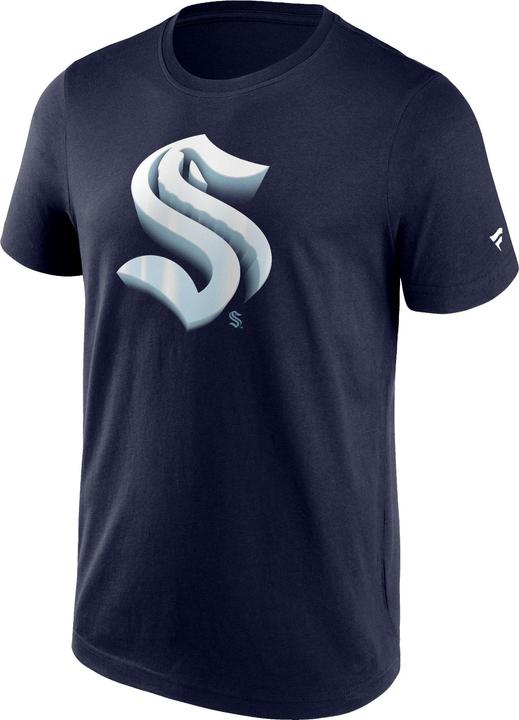 Produktbild Fanatics Chrome Graphic T-Shirt Seattle Kraken Maritime Blue (S)