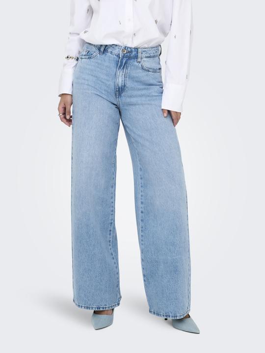 Actual product image JdY Jdycarina Hw Wide Jeans Light Blue Dnm (32)