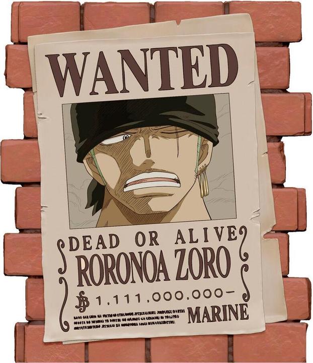 Actual product image Plastoy One Piece - Roronoa Zoro