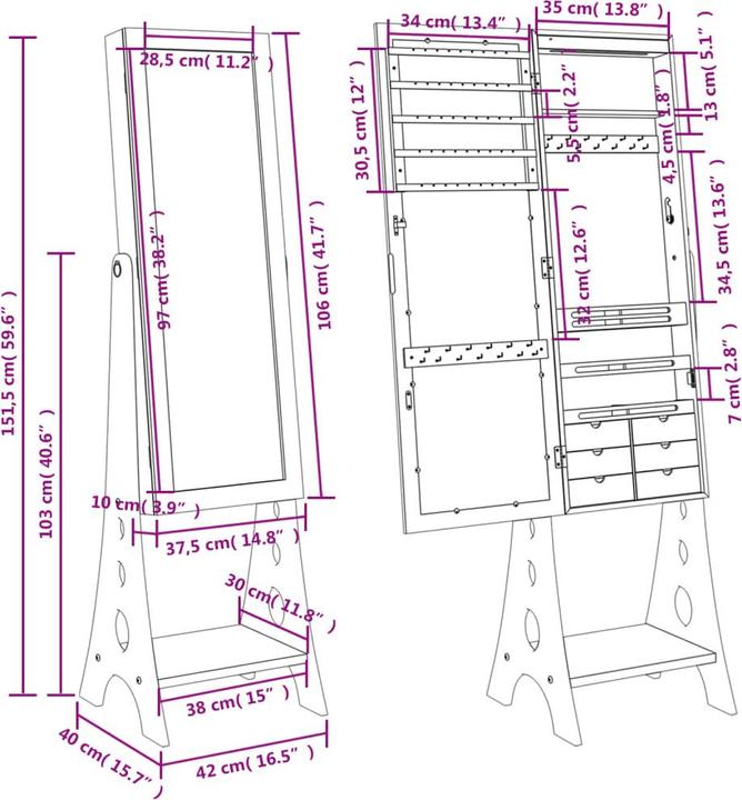 Actual product image vidaXL Angelica