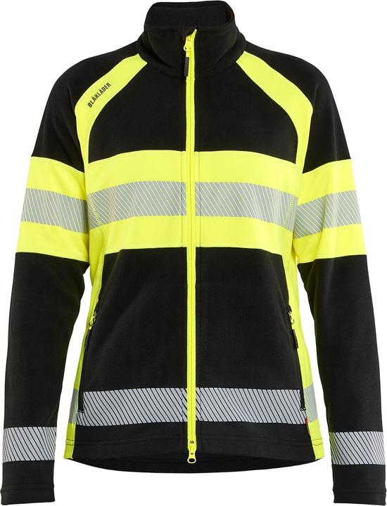 Produktbild Blakläder Hochsichtbare Damen Mikrofleece Arbeitsjacke mit Reissverschluss (XL)