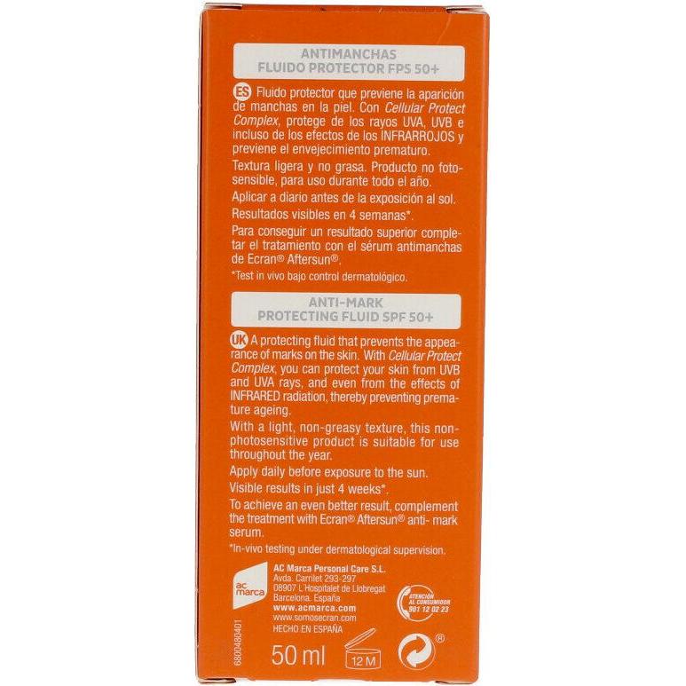 Thumbnail - Ecran, Sonnencreme, SUNNIQUE antimanchas facial SPF50+ 50 ml (Sonnencreme Gesicht, SPF 50, 50 ml)