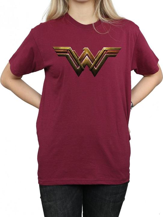 Immagine prodotto Wonder Woman Maglietta Ampia Logo Donna (M)