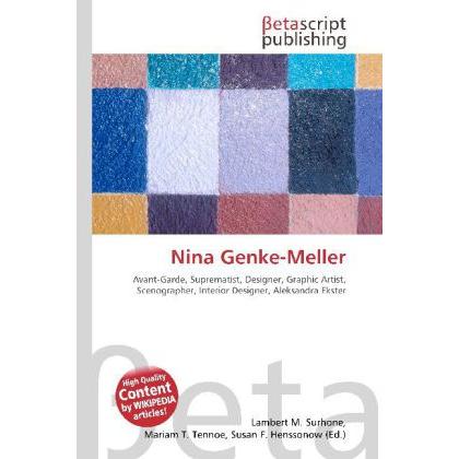 Nina Genke-Meller, Fachbücher