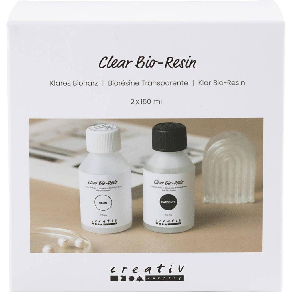 Creativ Company Clear Bio-Resin - clear - 2x150 ml (73537)