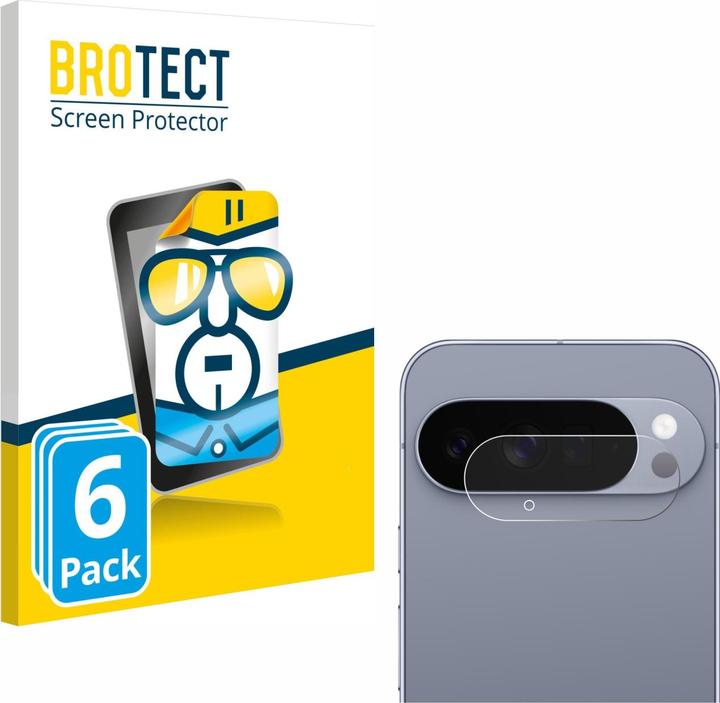 BROTECT Screen Protector Clear (6 Piece, Google Pixel 10 Pro XL)