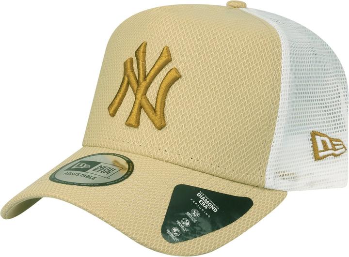 Produktbild New Era Trucker Cap - DIAMOND New York Yankees vegas gold