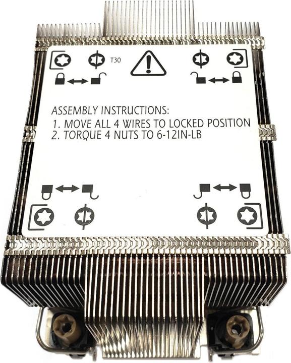 Productafbeelding Dynatron N2 Intel CPU-koeler 2U 4189-4-5 P4-P5 of P+ Aluminium koelplaat en vinnenstapel passief en hoger