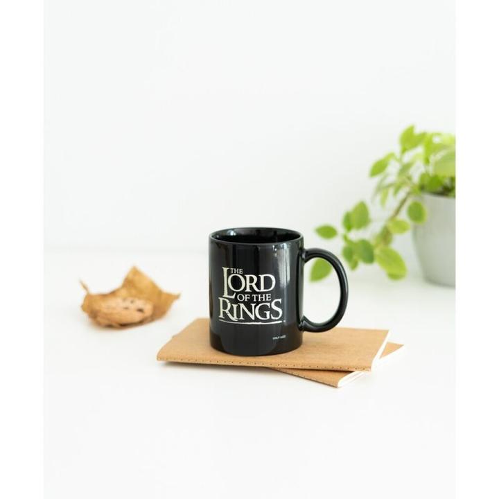 Actual product image Grupo Erik The Lord of The Rings Ceramic Mug | 35 cl - 350 ml | 3.74 x 3.15 inch - 9.5 x 8 cm | Lord (350 ml)