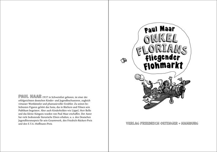 Produktbild Onkel Florians fliegender Flohmarkt (Deutsch, Paul Maar, 2017)