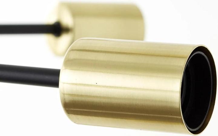 Produktbild Brilliant Dree Pendelleuchte 98cm schwarz matt/messing Mass: 140x90.5 (E27)