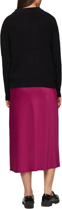 Produktbild s.Oliver Strickpullover Oversized-Strickpullover mit Ajour-Detail (L)