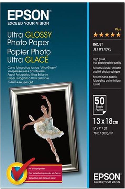 Epson Ultra Glossy (300 g/m², 13 x 18 cm, 50 x)