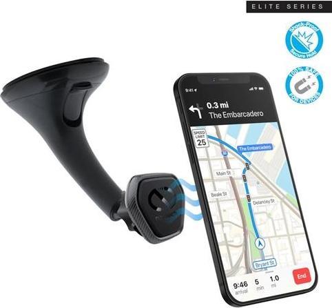 Actual product image Naztech Magbuddy Elite windscreen mount - Attachment to the windscreen with suction cup.