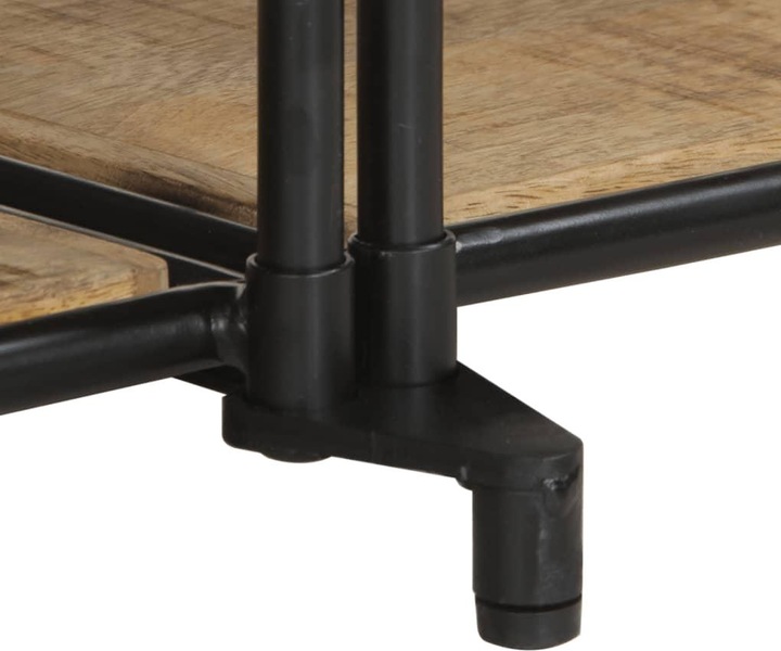 Image du produit VidaXL Armoire TV Lowboard Meuble TV Meuble en bois de manguier brut (160 x 42 x 40 cm)