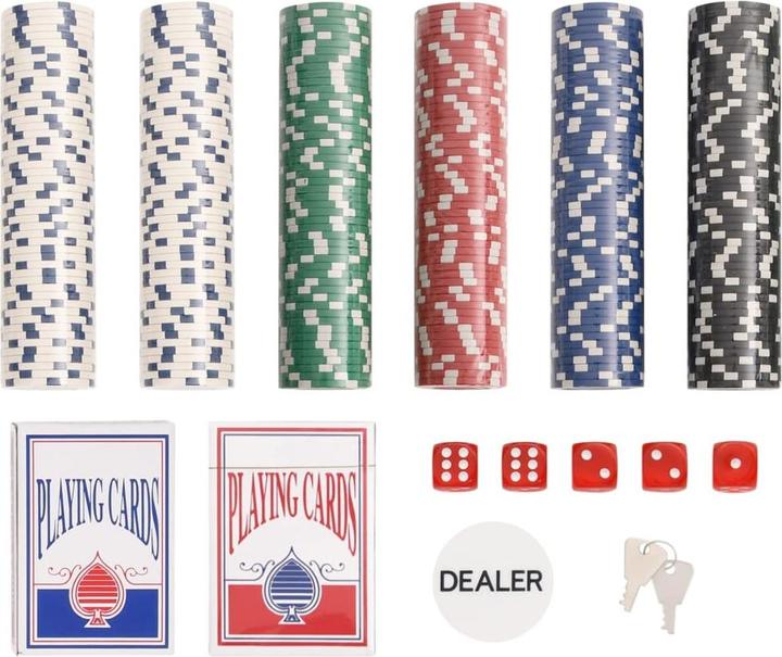 Produktbild vidaXL Pokerchips Set