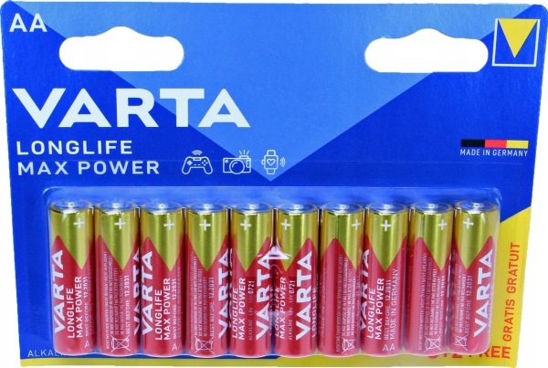 Productafbeelding Varta AA met lange levensduur (10 Pcs., AA)