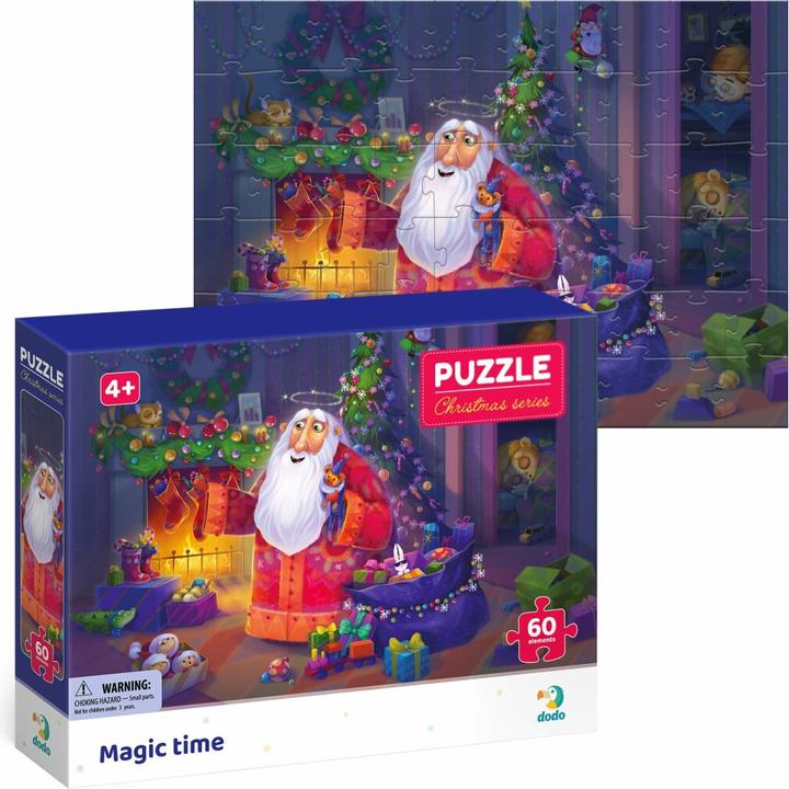 Produktbild Dodo Puzzle Magic Christmas Time 60 Teile (60 Teile)