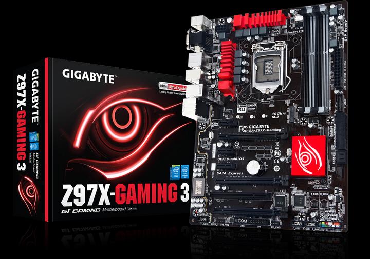 Image du produit Gigabyte GA-Z97X-Gaming 3 (LGA 1150, Intel Z97, ATX)