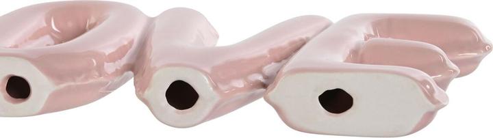 Image du produit Esprit Deko-Figur Home LOVE Gelb Rosa Für Kinder 24 X 2,5 X 10 cm (2 Stück)