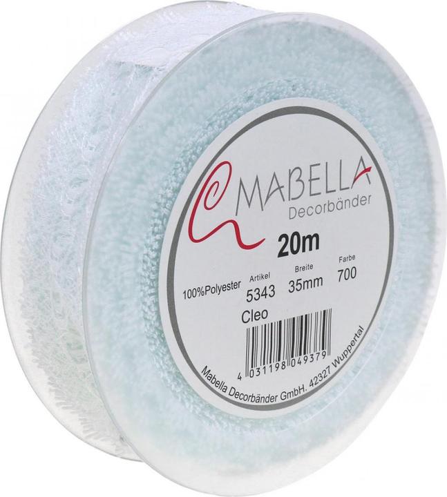 Image du produit Mabella Dekoband Spitze für kreative Hochzeitsdekorationen (1x)