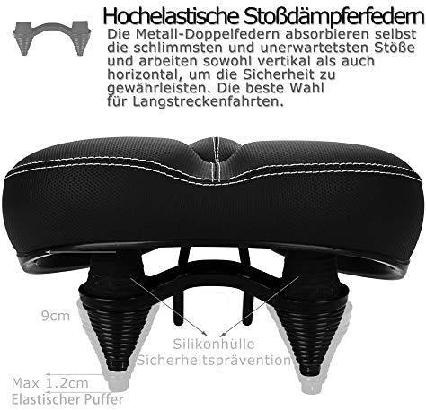 Produktbild Daway Bequemer Übergrosser Fahrradsattel