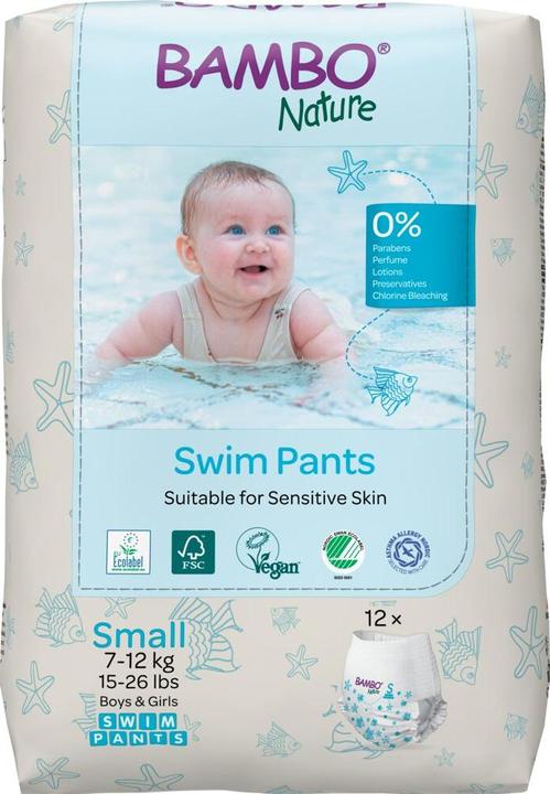 Actual product image Bambo Schwimmwindeln Gr. S (Size S, 12 Piece)
