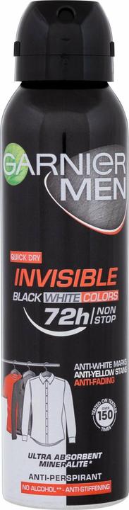 Produktbild Garnier Mineral Antiperspirant Spray (Mineral Neutralizer Men) 150 Ml (Spray, 150 ml)