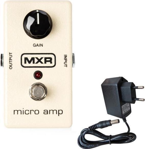 Mxr Effekgerät M133 Micro Amp Booster Pedal mit Netzteil (Gitarre)
