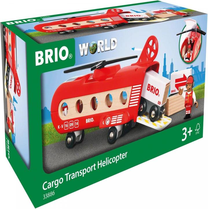 Produktbild Brio Eisenbahn-Transporthubschrauber