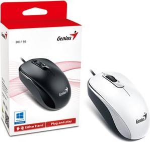 Image du produit Genius Souris DX-110 Ambidextre USB Type-A Optique 1000 DPI (Filaire)
