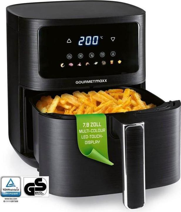 Actual product image Gourmetmaxx Heissluft-Fritteuse AirGenius S 4.5 l, Detailfarbe