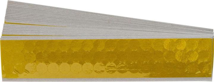 Image du produit Brady B-654, CMKC-500, Étiquette de couverture à souder Kapton, Transparent Ambre, Diamètre 12.7 mm