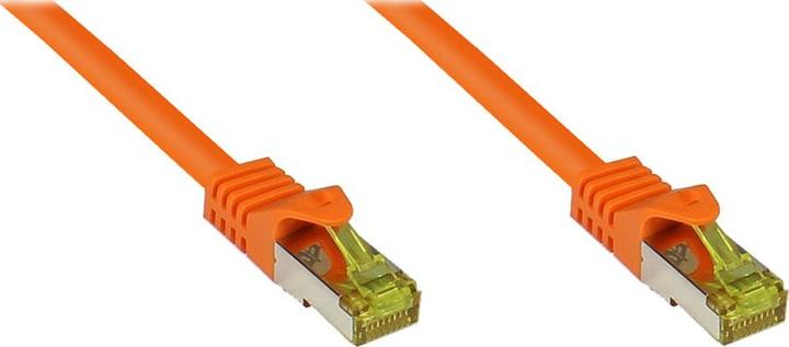 Produktbild Good Connections RJ45 Patchkabel mitCat.7 Rohkabel und Rastnasenschutz (RNS®), S/FTP, PiMF, halogenfrei, 600MHz, OFC (S/FTP, CAT7, 1.50 m)
