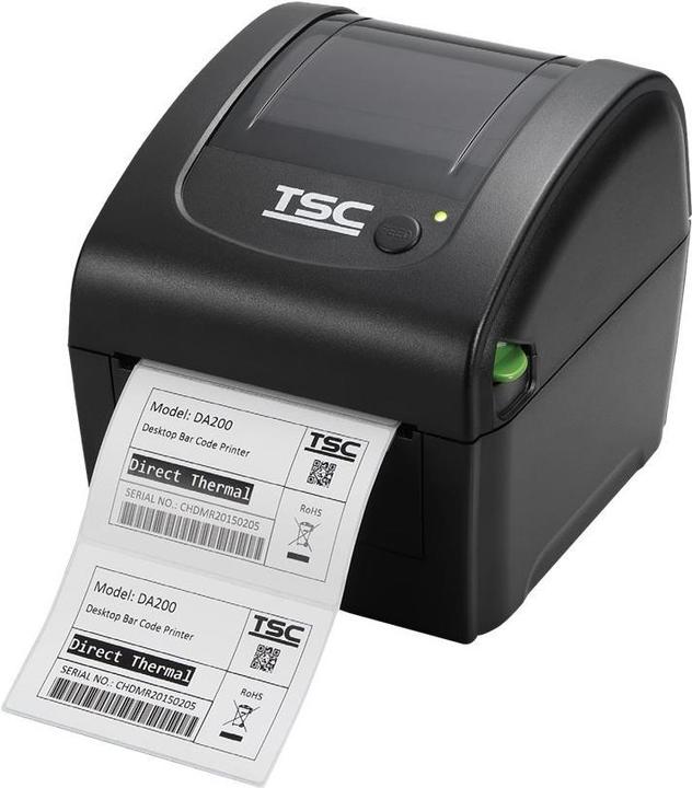 TSC DA220, 8 Punkte/mm (203dpi), RTC, EPL, ZPL, ZPLII, DPL, USB, Ethernet (203 dpi)