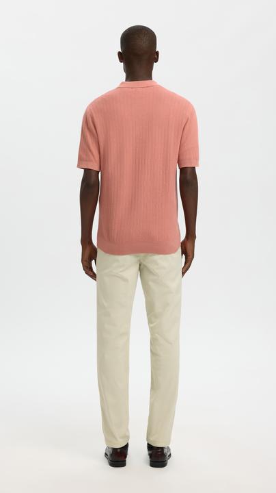 Produktbild Selected Slhcran Ss Knit Structure Zip Polo Noos (M)