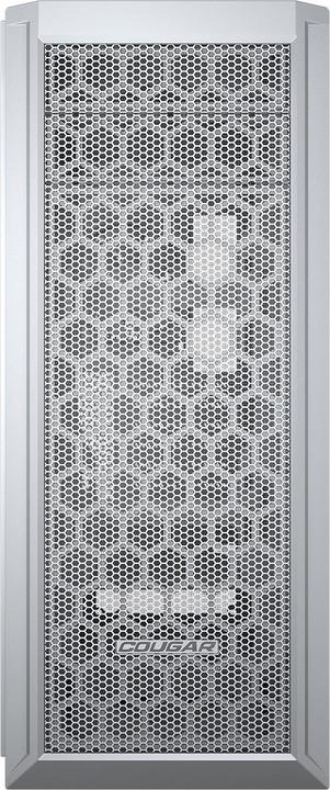 Actual product image Cougar MX330-G Pro Baltas | PC Case | Mid Tower / Mesh Front Panel / Fan / TG Left (Mini-ITX, ATX, mATX)