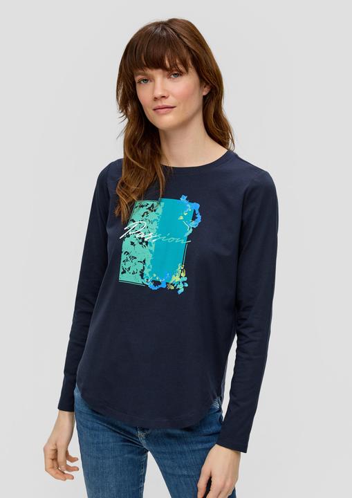 Produktbild s.Oliver T-Shirt Longsleeve mit Frontprint (42)