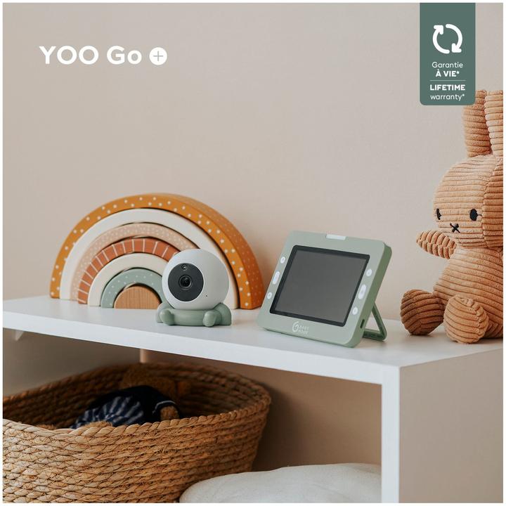 Actual product image Babymoov Yoo Go+ Video Baby Monitor