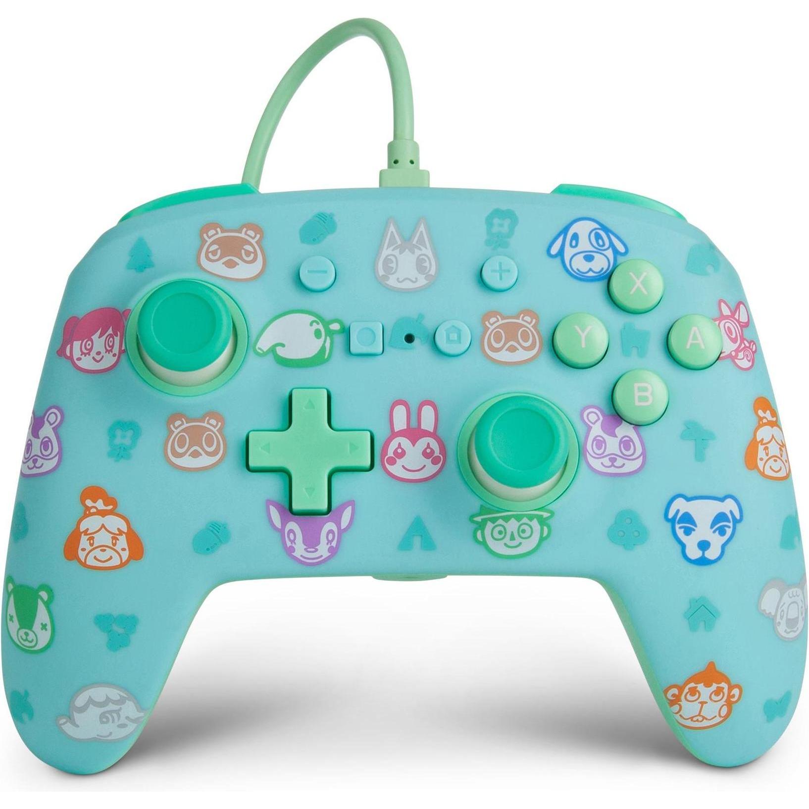 PowerA Enhanced Wired Türkis USB Gamepad Nintendo Switch (Switch), Gaming Controller, Blau, Grün, Türkis