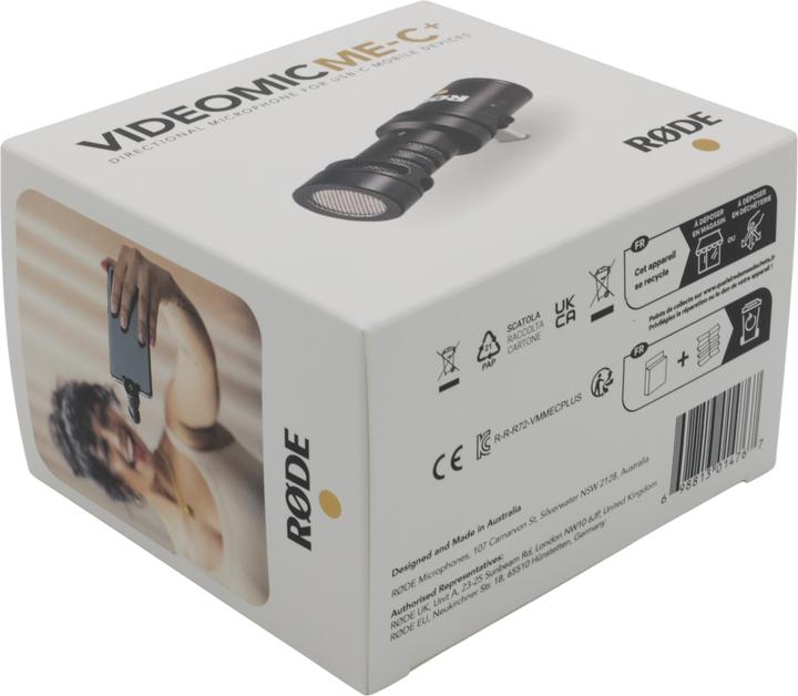 Actual product image RØDE VideoMic Me-C+