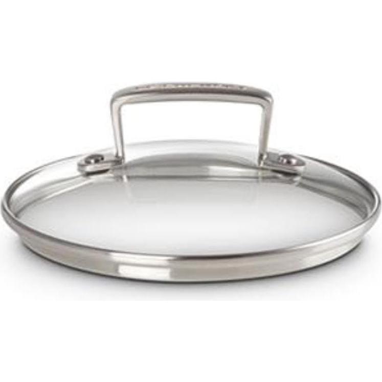 Le Creuset Glasdeckel, Zubehör Kochgeschirr, Transparent, Silber