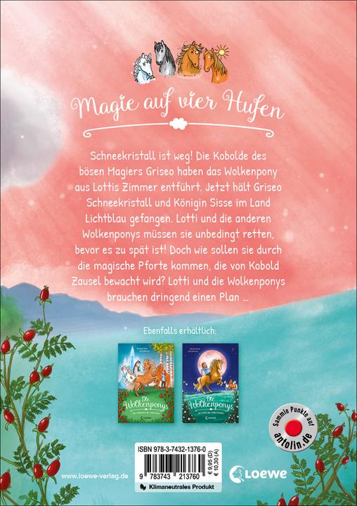 Actual product image Die Wolkenponys (Band 3) - Das verzauberte Schloss (German, Barbara Rose, Jutta Berend, 2022)