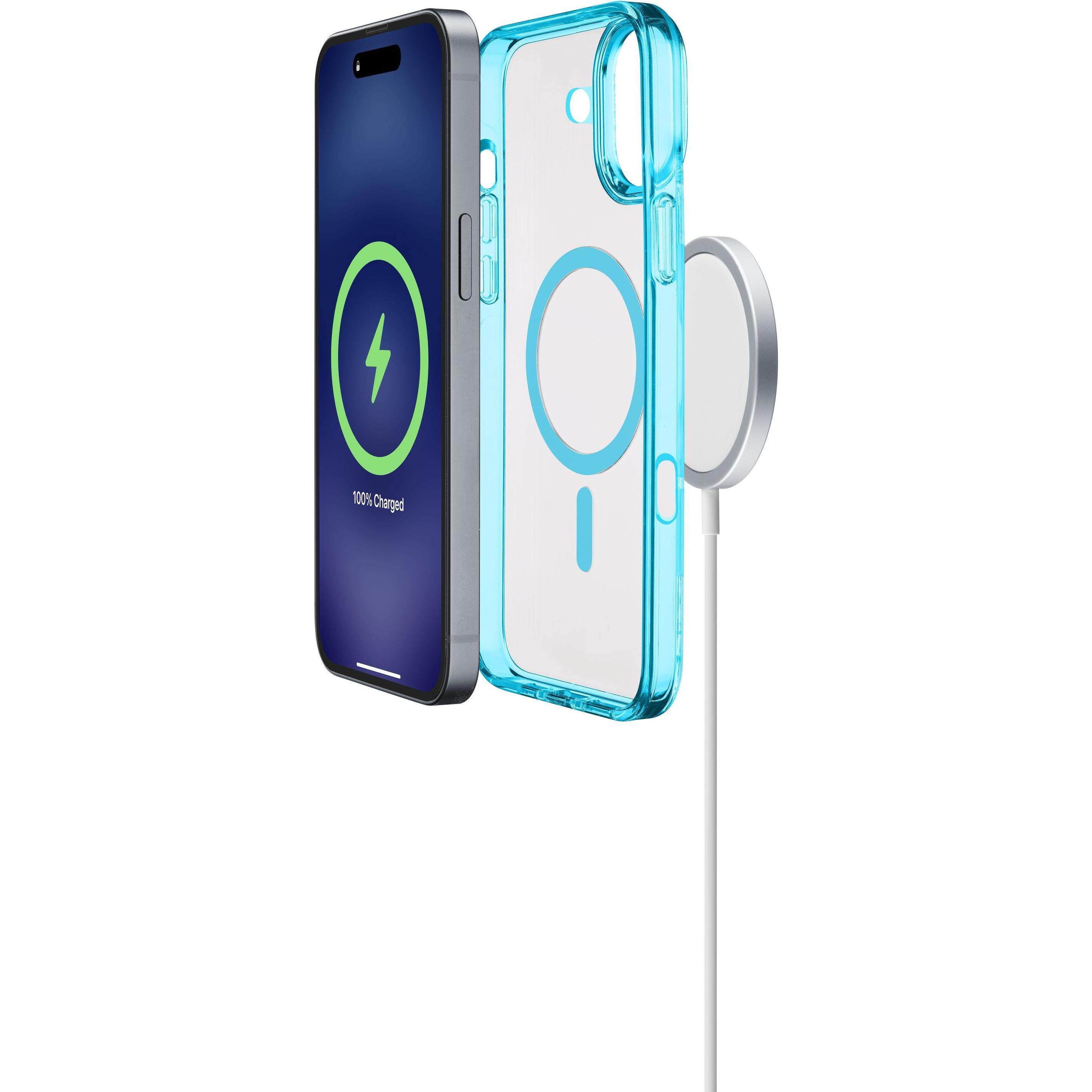 Cellularline Iconic Mag (Apple iPhone 16), Smartphone Hülle, Blau