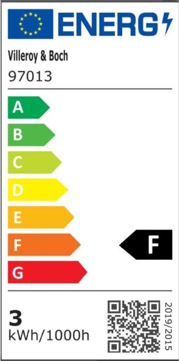 Energy Label Sompex Naples Micro Olive Green (252 lm)