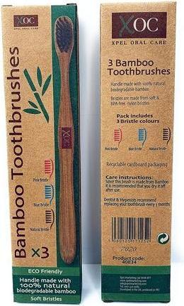 Xpel Xoc Toothbrush Soft ( 3 Ks ) (Weich, 3 x)