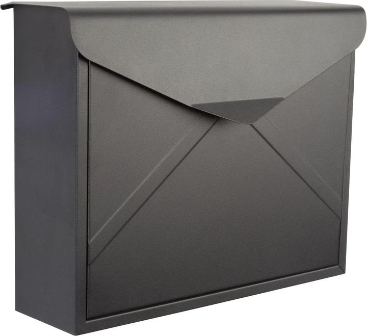 Produktbild Velleman Briefkasten - Verona - Schwarz Matt