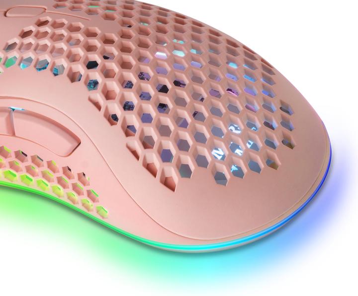 Immagine prodotto Mars Gaming Souris Filaire Gamer Mmex RGB (Rosa) (Cablato)